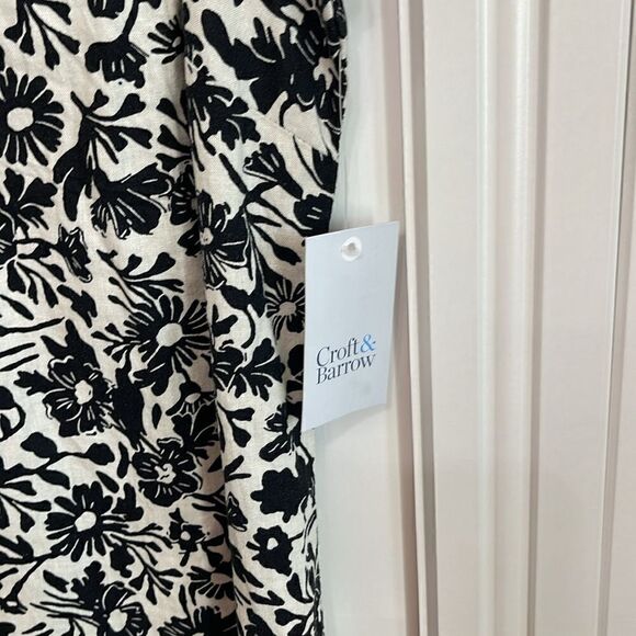 Croft And Barrow Floral Print Shift Dress - Picture 3 of 4